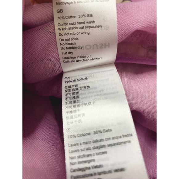 MANOUSH Silk Blend Groovy Floral Comic Strip Shirt Dress US 36 NWT $945 - Picture 12 of 16